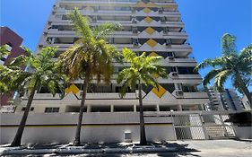 Ap qt sl amplo 250m praia, suite 2wcs 2 varandas 57m2